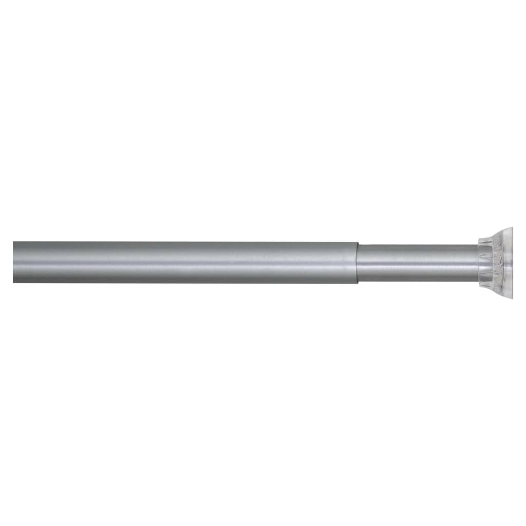 Barra Telescopica per Tenda Doccia 185 cm Grigio Opaco