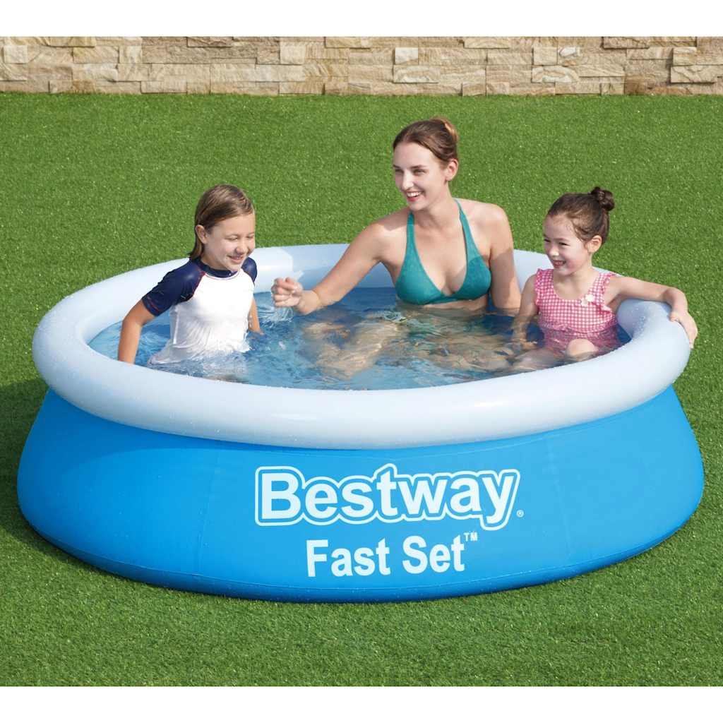 Piscina Rotonda Fast Set 183x51 cm Blu