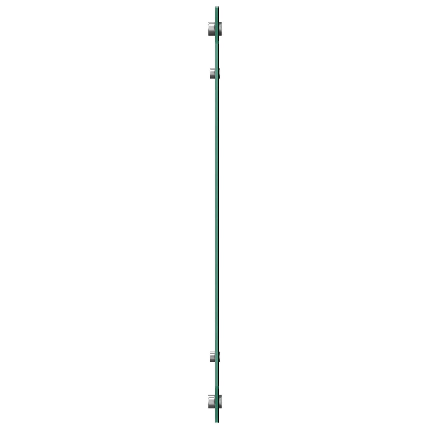 Schienale Cucina Grigio Scuro 70x60x0,6 cm in Vetro Temperato
