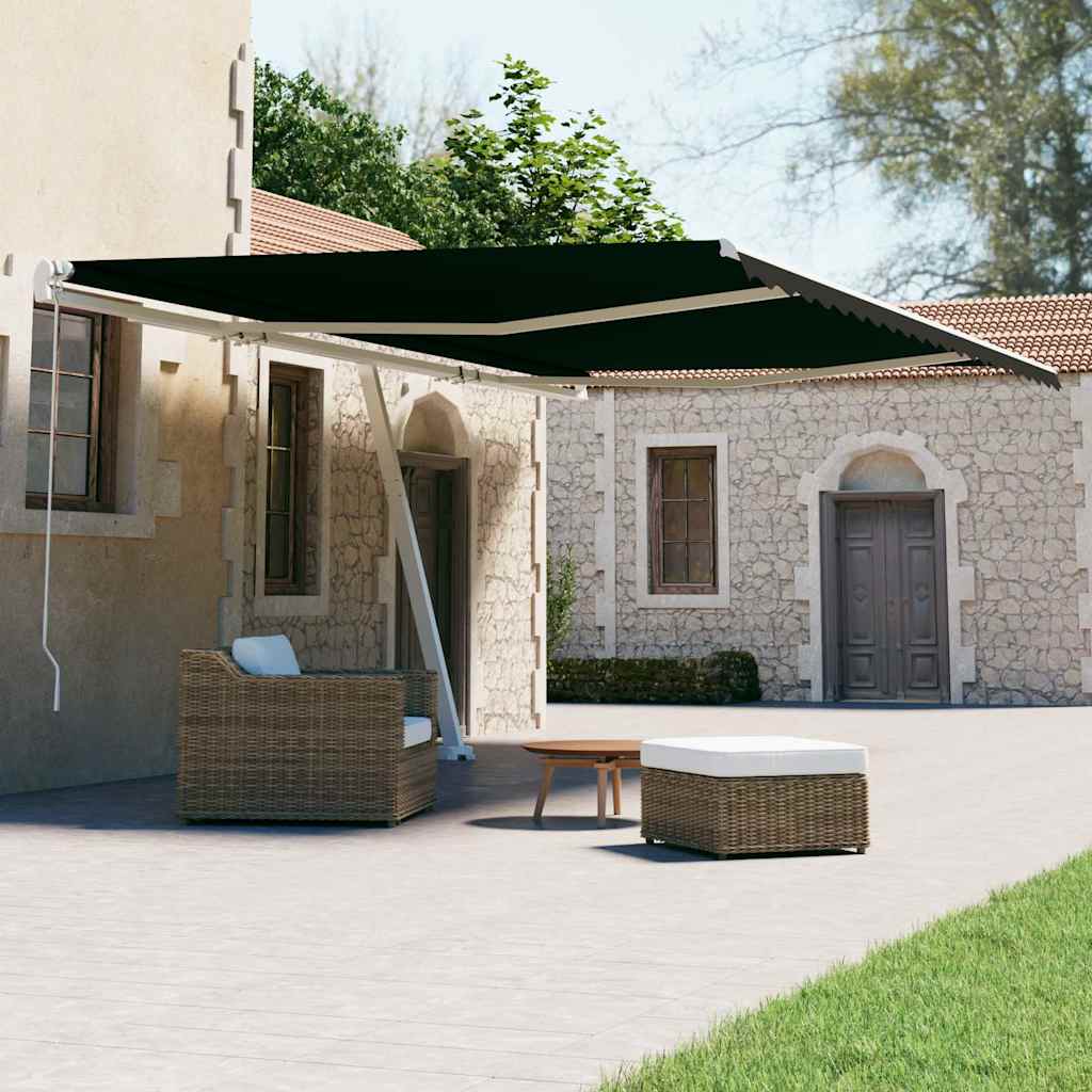 Tenda da Sole Autoportante Automatica 600x300 cm Antracite